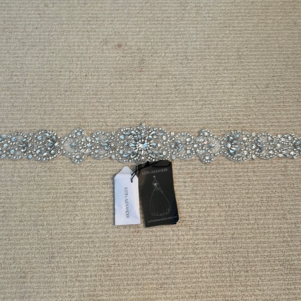 Beaded bridal belt